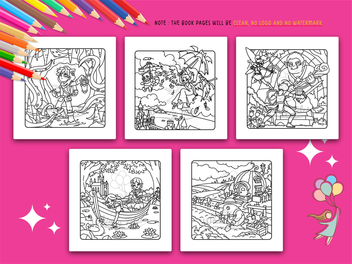 Starglow & Thistle 2 - A Coloring Book for Dreamers & Duskwalkers