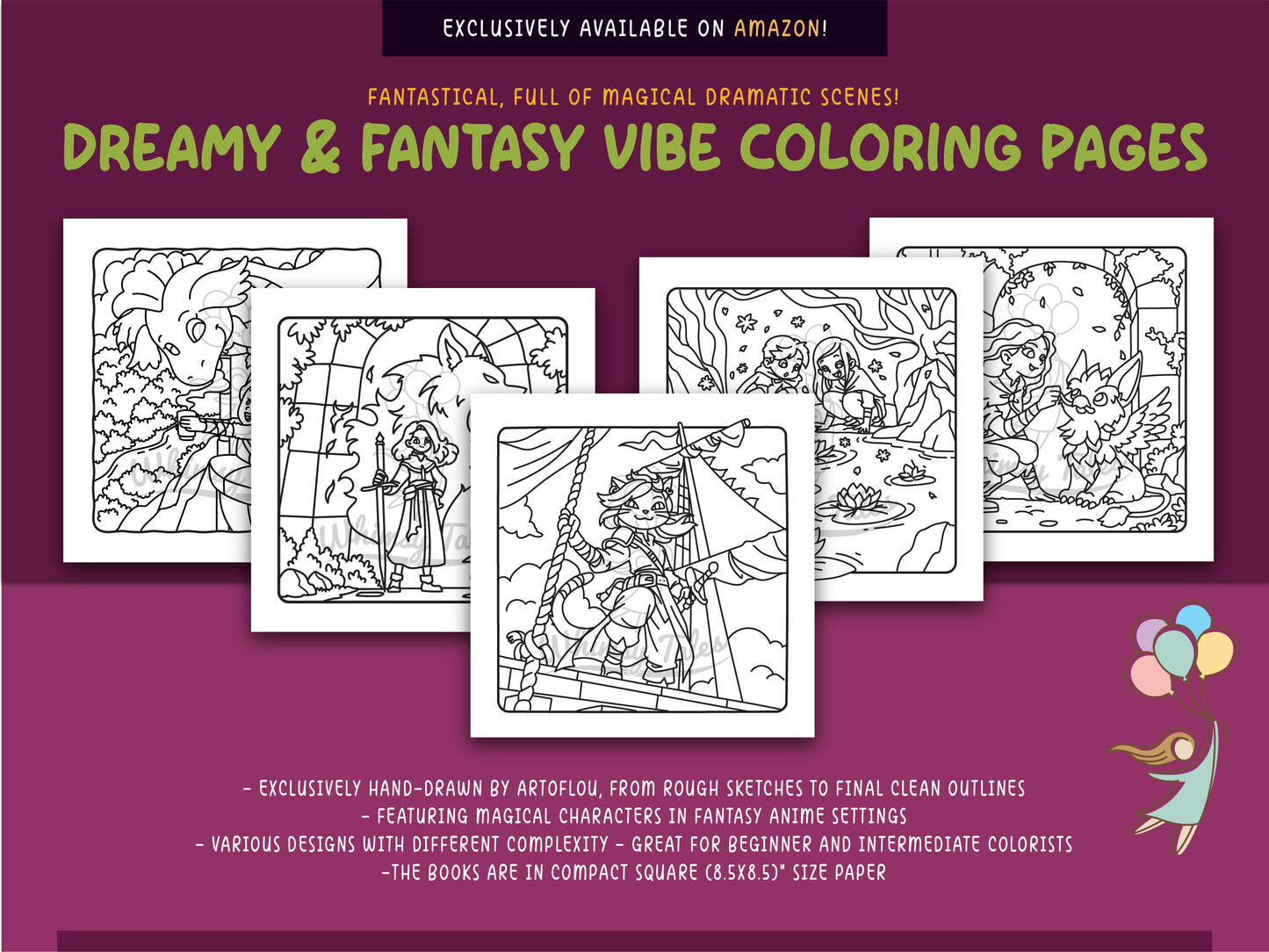 Starglow & Thistle - A Coloring Book for Dreamers & Duskwalkers