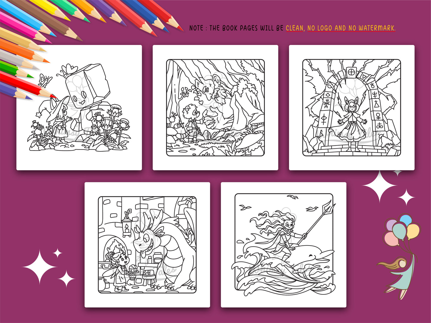 Starglow & Thistle - A Coloring Book for Dreamers & Duskwalkers