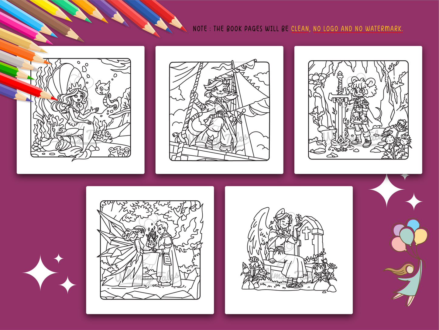 Starglow & Thistle - A Coloring Book for Dreamers & Duskwalkers