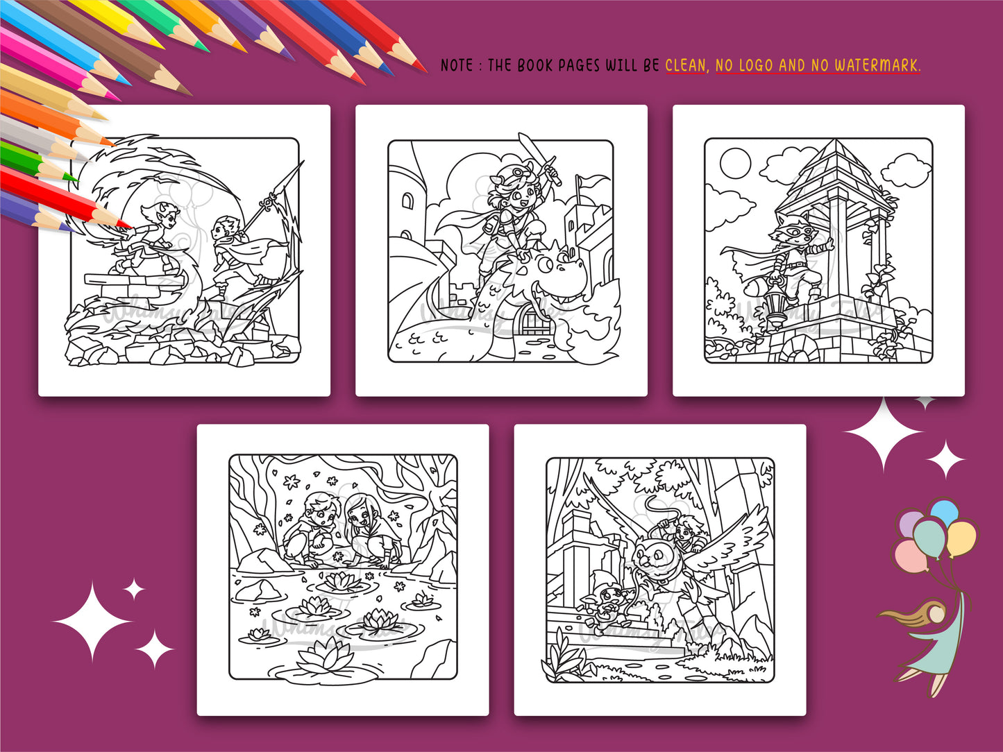 Starglow & Thistle - A Coloring Book for Dreamers & Duskwalkers