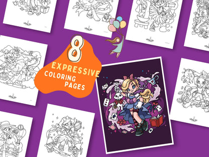 Rebel Tales (Vol. 1) - A Coloring Book of Badass Heroines, Reimagined