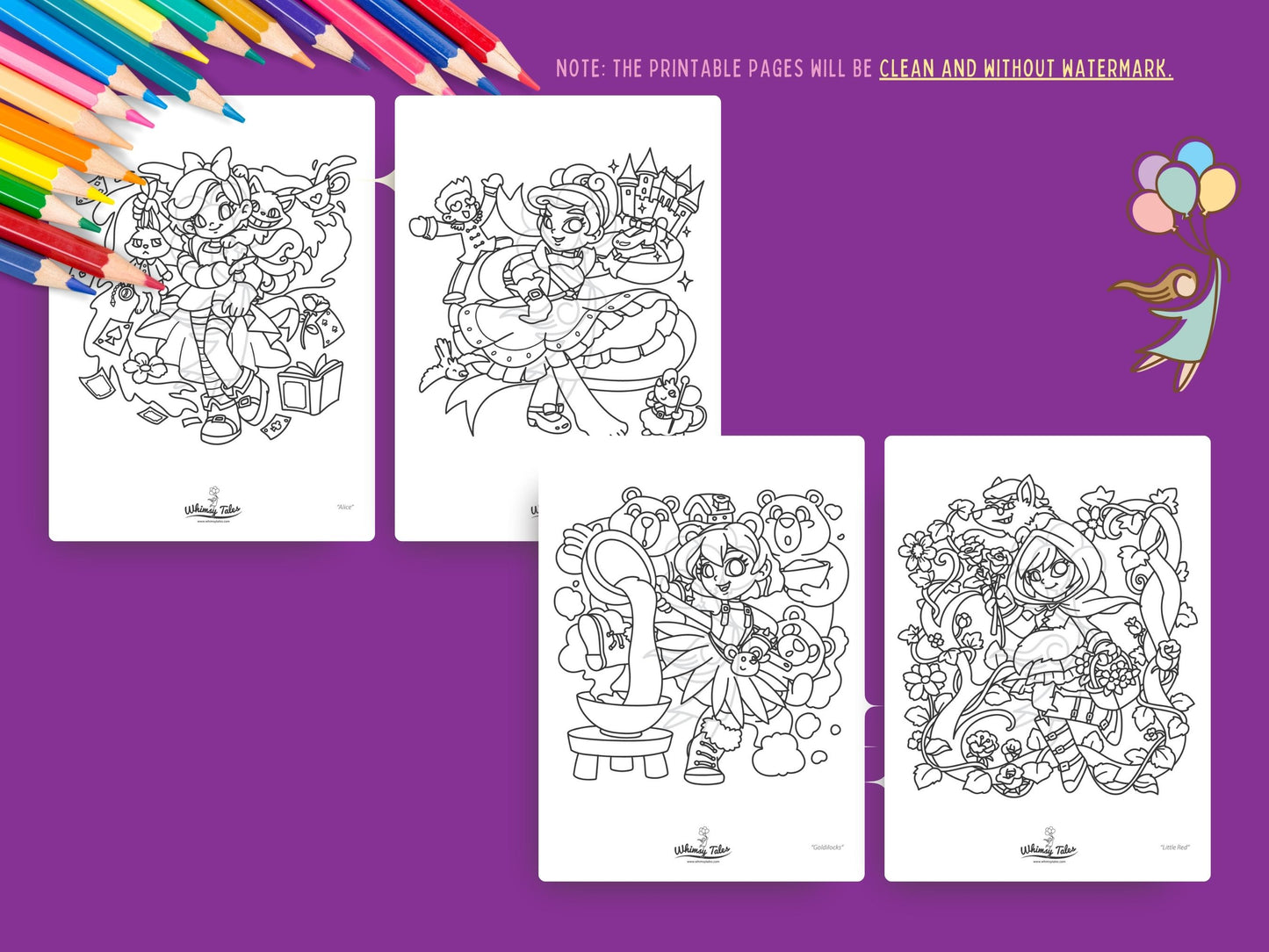 Rebel Tales (Vol. 1) - A Coloring Book of Badass Heroines, Reimagined