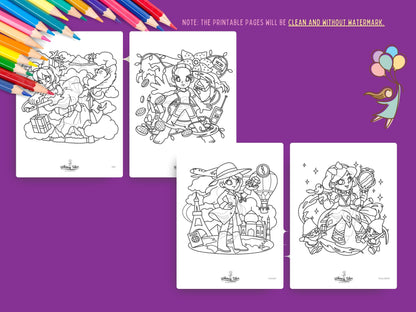 Rebel Tales (Vol. 1) - A Coloring Book of Badass Heroines, Reimagined