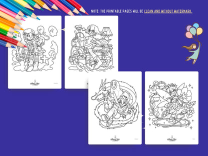 Rebel Tales (Vol. 3) - A Coloring Book of Badass Heroines, Reimagined