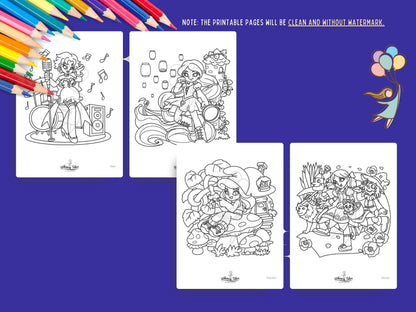 Rebel Tales (Vol. 3) - A Coloring Book of Badass Heroines, Reimagined
