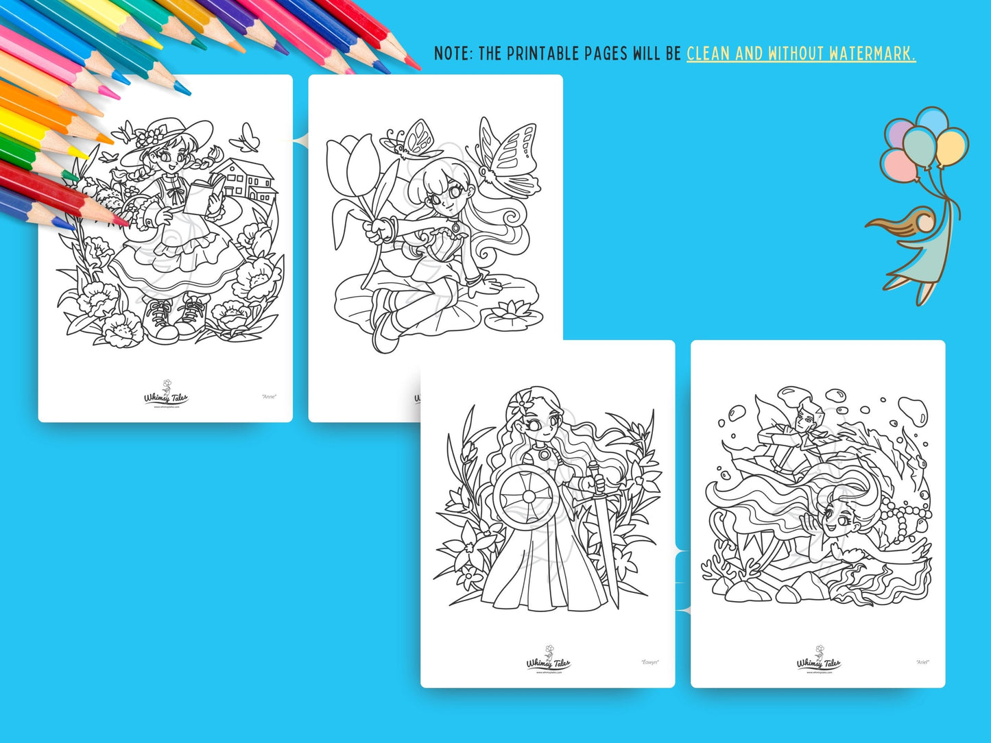 Rebel Tales (Vol. 4) - A Coloring Book of Badass Heroines, Reimagined