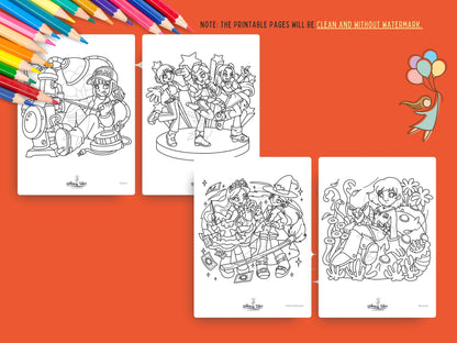 Rebel Tales (Vol. 5) - A Coloring Book of Badass Heroines, Reimagined