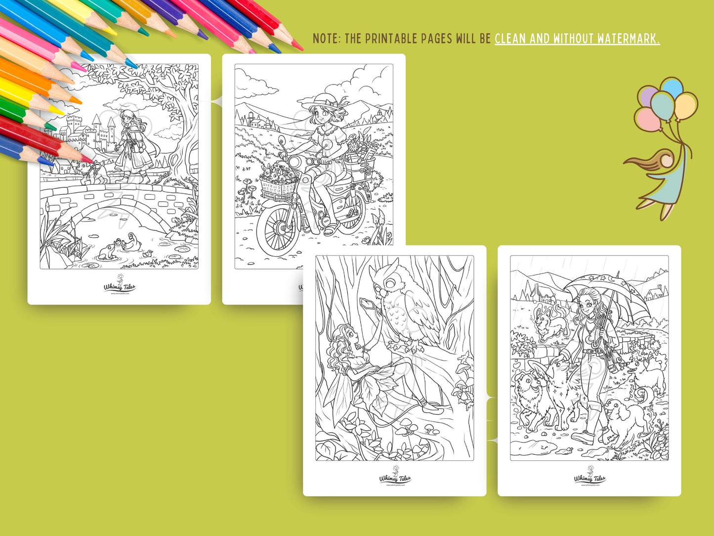 Solitary Dreams 2 (Vol. 1) - A Coloring Book of Cozy Introvert's Worlds