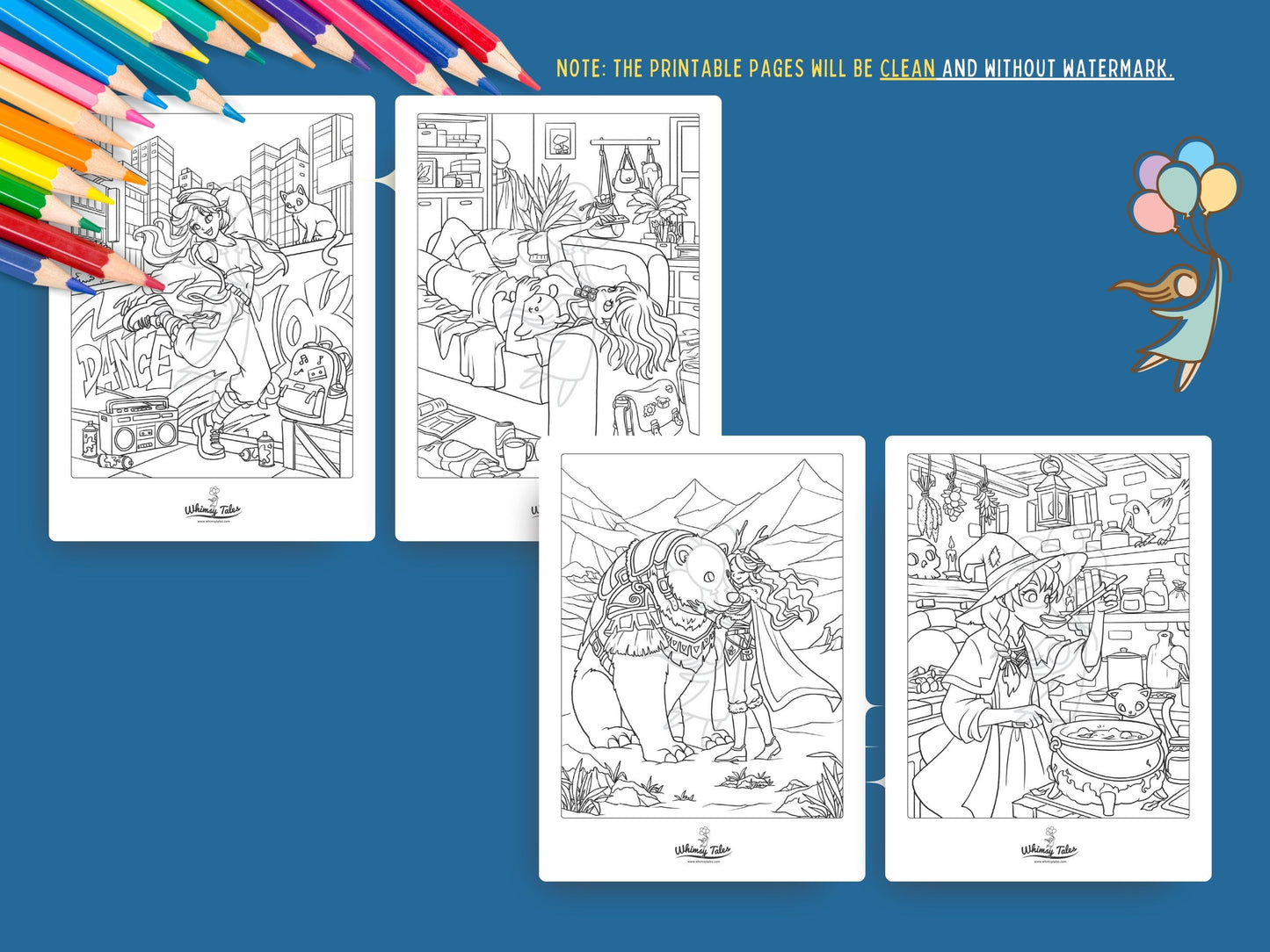 Solitary Dreams 2 (Vol. 3) - A Coloring Book of Cozy Introvert's Worlds