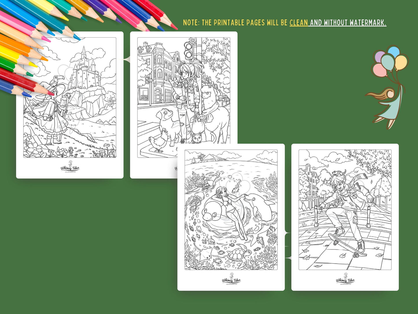 Solitary Dreams 2 (Vol. 4) - A Coloring Book of Cozy Introvert's Worlds