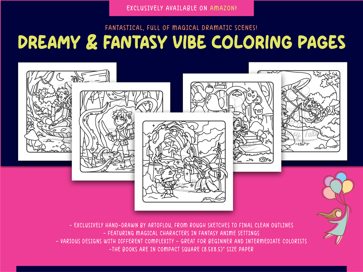 Starglow & Thistle 2 - A Coloring Book for Dreamers & Duskwalkers