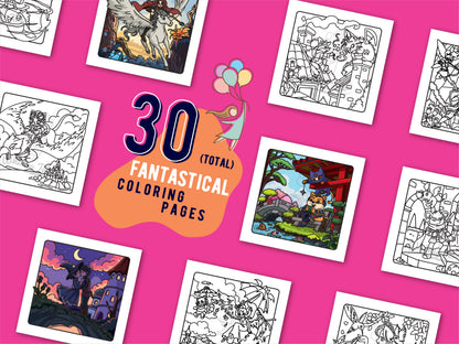 Starglow & Thistle 2 - A Coloring Book for Dreamers & Duskwalkers