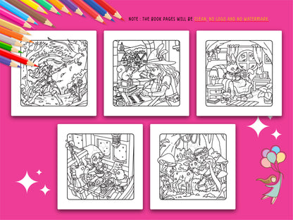 Starglow & Thistle 2 - A Coloring Book for Dreamers & Duskwalkers