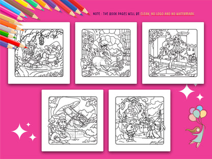 Starglow & Thistle 2 - A Coloring Book for Dreamers & Duskwalkers