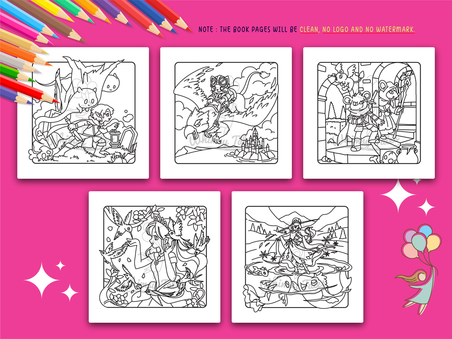Starglow & Thistle 2 - A Coloring Book for Dreamers & Duskwalkers