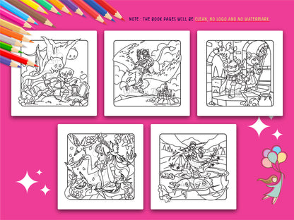 Starglow & Thistle 2 - A Coloring Book for Dreamers & Duskwalkers