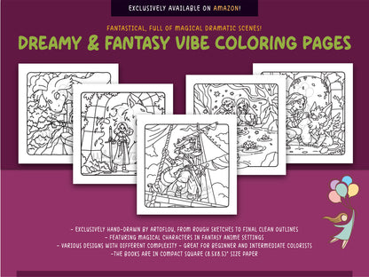 Starglow & Thistle - A Coloring Book for Dreamers & Duskwalkers