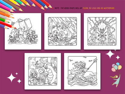 Starglow & Thistle - A Coloring Book for Dreamers & Duskwalkers