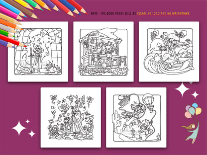 Starglow & Thistle - A Coloring Book for Dreamers & Duskwalkers
