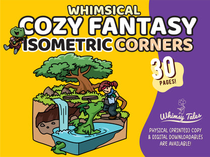 Whimsical Cozy Fantasy - Isometric Corners
