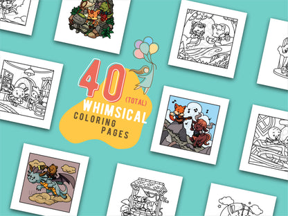 Whimsical Fable Critters: Folklore Moments