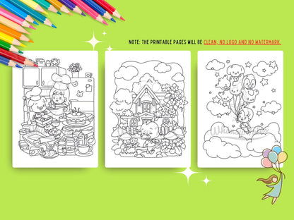 Whimsical Fable Critters Coloring Book - Out And About