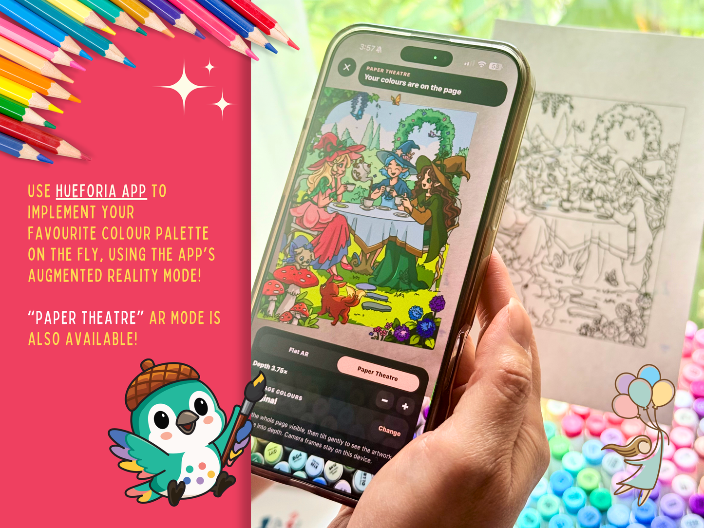Witchy Dreams Volume 1 - A Coloring Book of Cozy Spells & Magical Moments